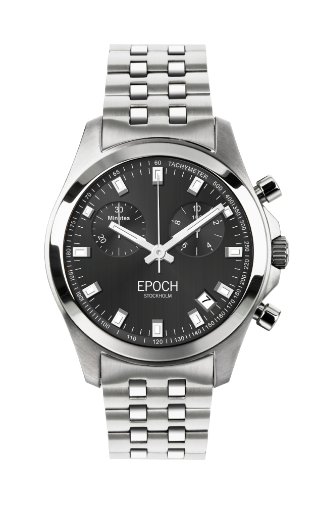 President Chronograph Metal Gray